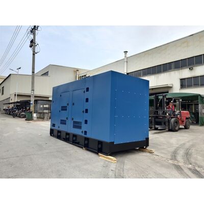 Thuisgebruik Stand-by Stille Diesel Generatoren Set YUCHAI Motor Genset 500kw 625kVA