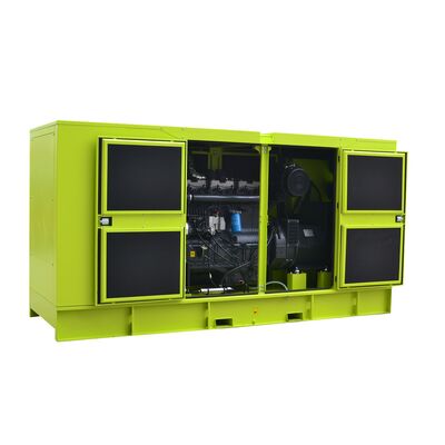 Stille dieselgenerator 375kva Stand-byvermogen 300kw 50 Hz Motormodel DP126CB Geschikt voor industrieel en commercieel
