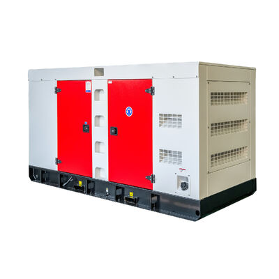 Silent High-performance Electric Standby Power Diesel Generator Set Auto Start Open Frame for 350KW 438KW 385KW 50Hz ATS