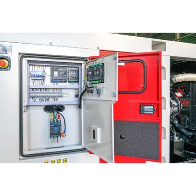 Silent High-performance Electric Standby Power Diesel Generator Set Auto Start Open Frame for 350KW 438KW 385KW 50Hz ATS