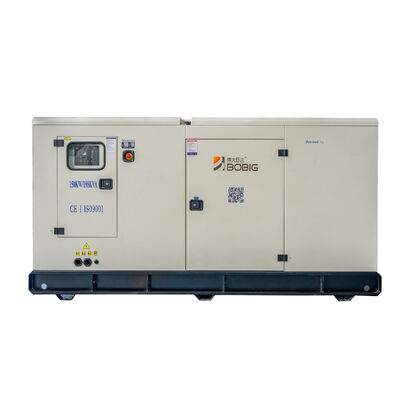 Cummin's Genset 80kW 100KVA Duurzaam roestvrij vermogen Super stil Draagbare dieselgenerator voor thuisgebruik Klein aanpasbaar