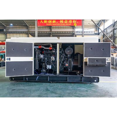 Cummin's Genset 80kW 100KVA Duurzaam roestvrij vermogen Super stil Draagbare dieselgenerator voor thuisgebruik Klein aanpasbaar